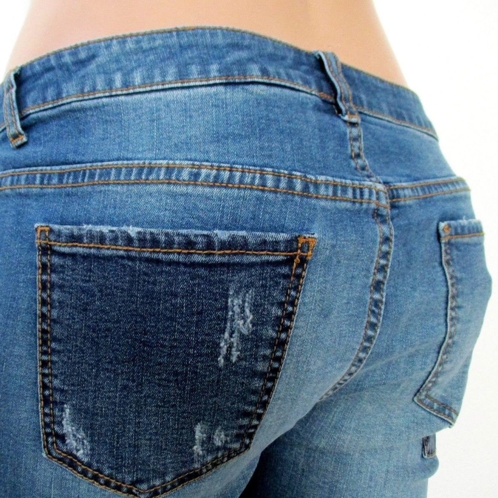 Lane Bryant Patchwork Boyfriend Plus Size NWOT